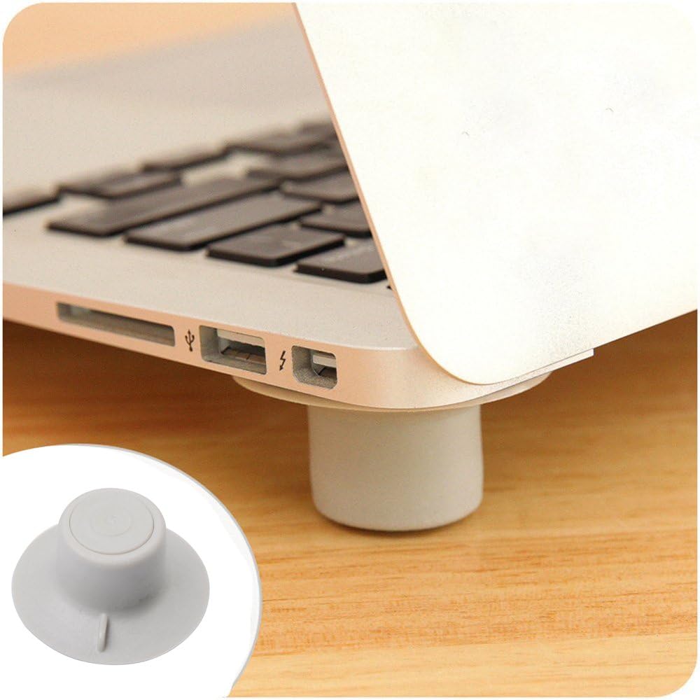 8Pcs Laptop Cooling Pad Rubber Feet Heat Reduction Stand Cooler for Notebook/Laptop - Image 7
