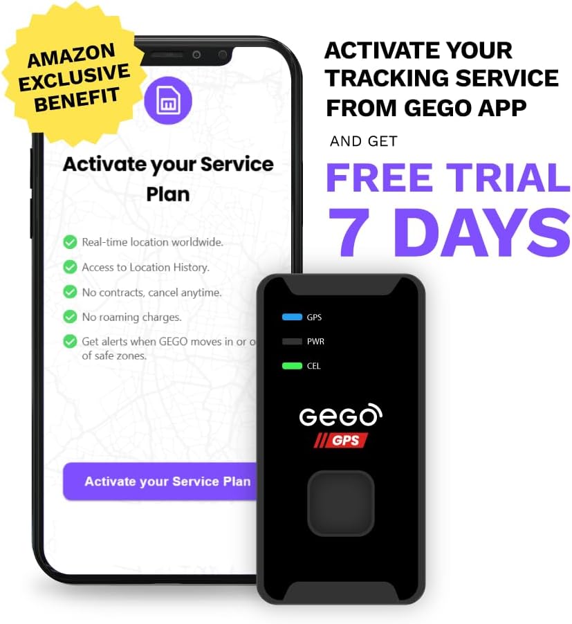 GEGO GPS Luggage Tracker (Airline Compliant) US and International, Real-Time, 4G LTE GPS Tracking/Baggage Recovery Service (Incl. Mobile App) Subscription Needed - Image 4