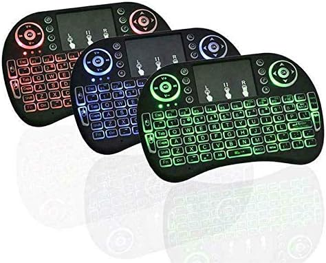 Multi-Media Remote Control w. Touchpad Handheld Backlit Keyboard for PC, Laptop, Tablet, Smart TV, Android TV Box. - Image 2