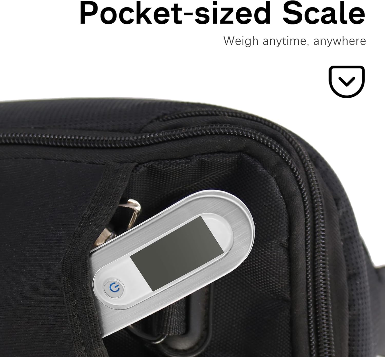 Rechargeable Luggage Scale with Strap & Type-C Port - Portable, Digital, High-Precision, and Ideal for Backpacks, Suitcases, and Carry-Ons - Up to 110lb/50kg Capacity -Strap - Image 7